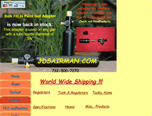 Tablet Screenshot of jdsairman.com